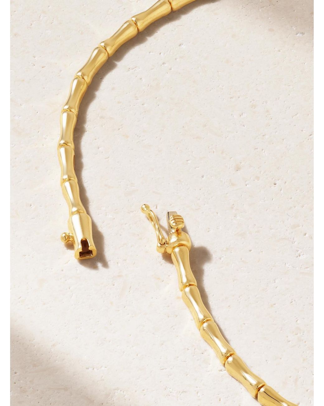 Anita Ko Natural Bamboo 18-Karat Diamond Choker