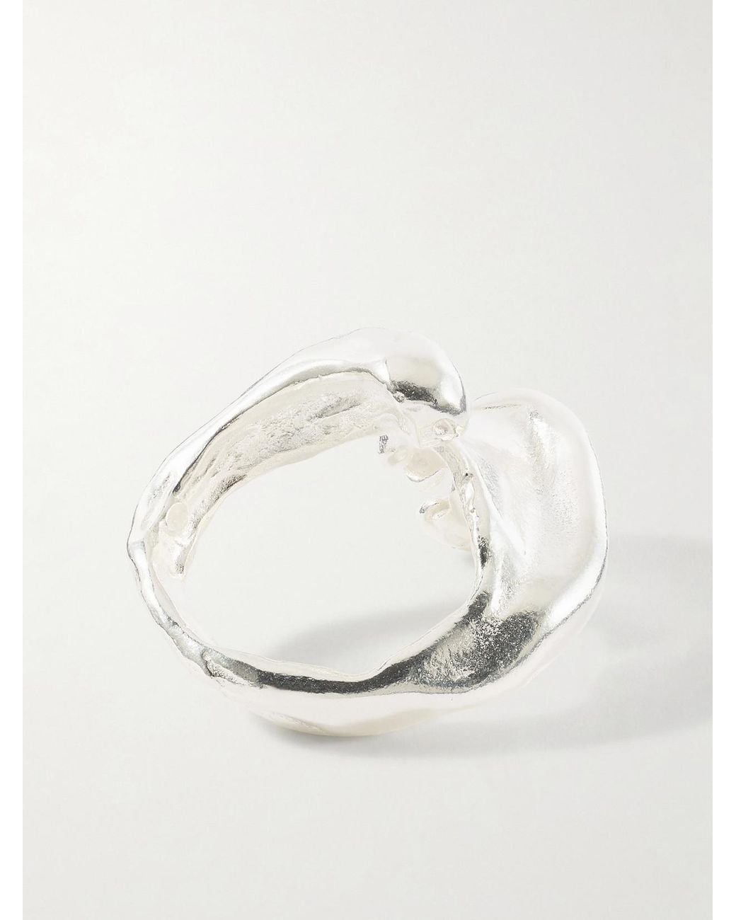 SIMUERO Natural Helio Sterling Ring