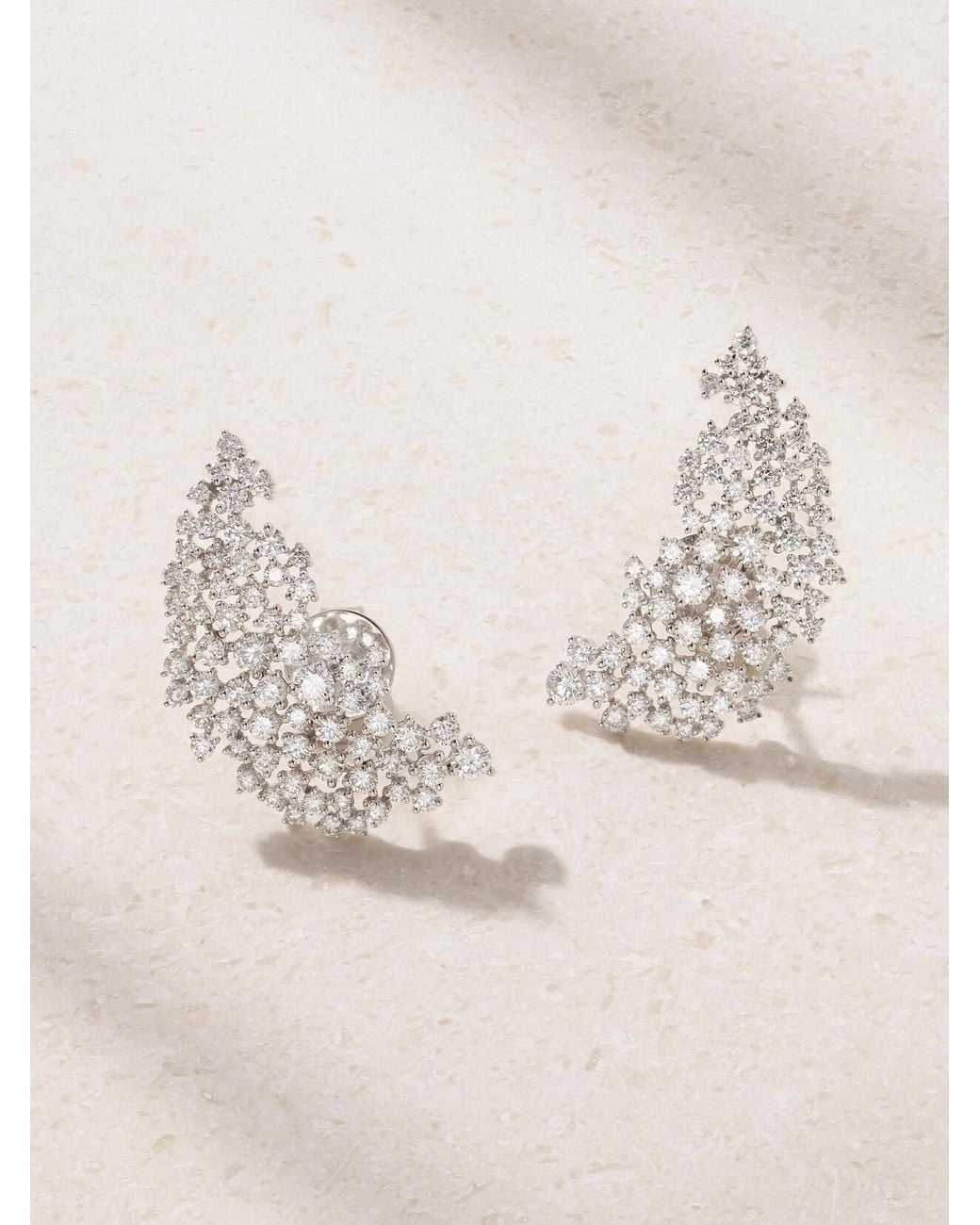 ANANYA Natural Scatter 18-Karat Diamond Earrings