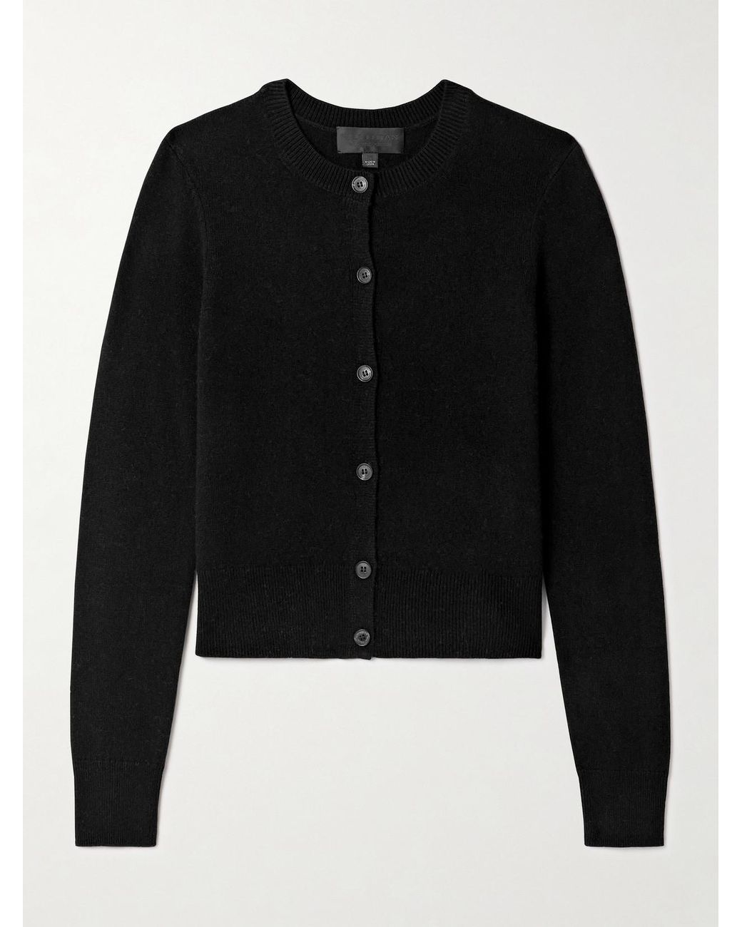 Nili Lotan Black March Cashmere Cardigan