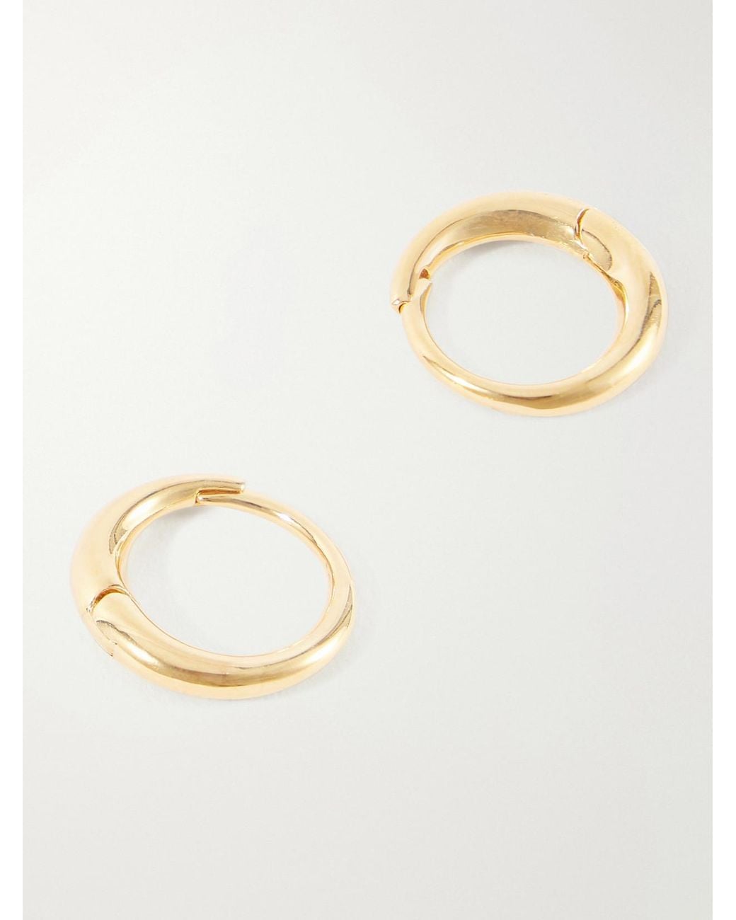 Sophie Buhai Metallic Medium Nouveau-Tone Sterling Hoop Earrings