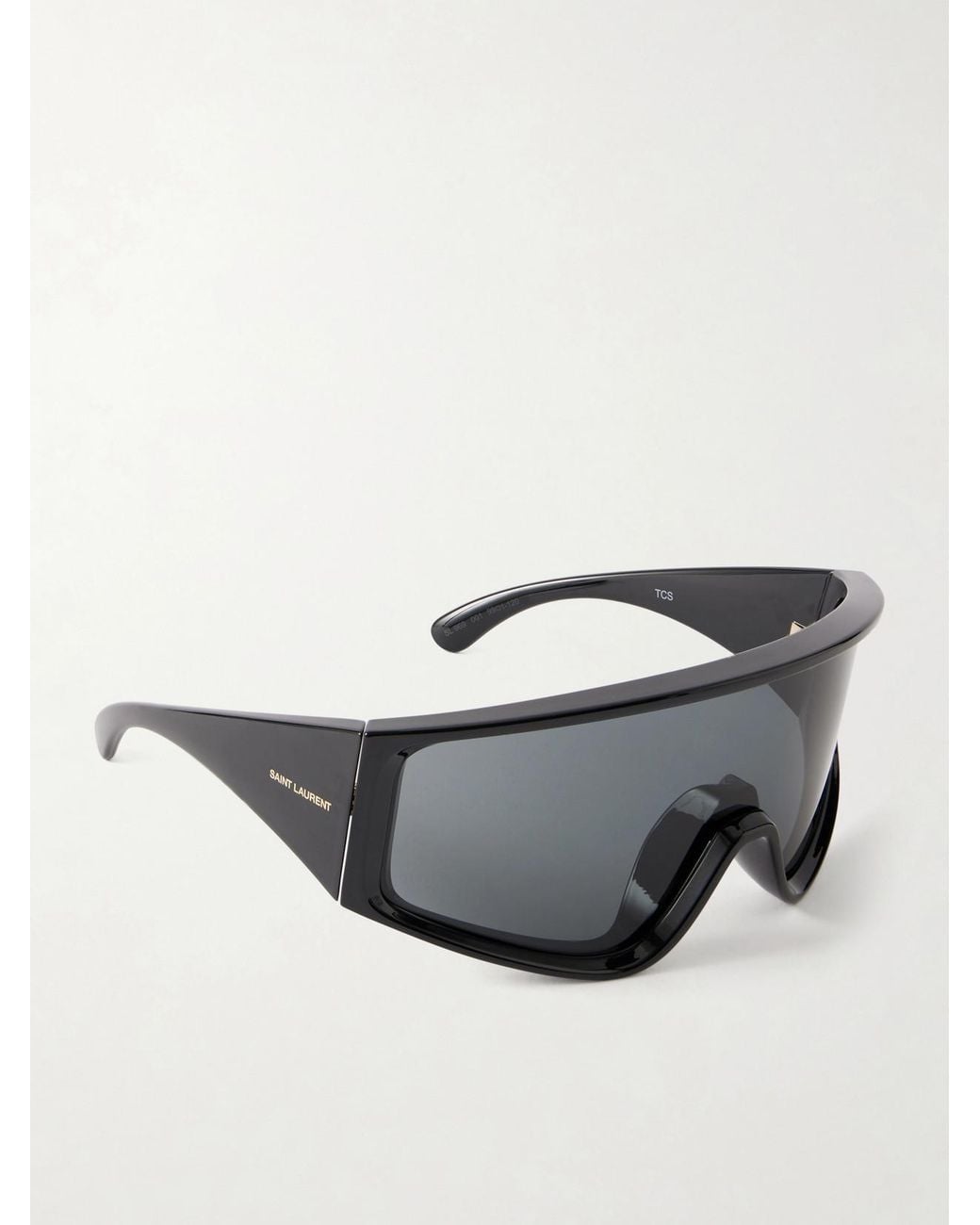 Saint Laurent Gray Sl 969 D-Frame Injected Sunglasses