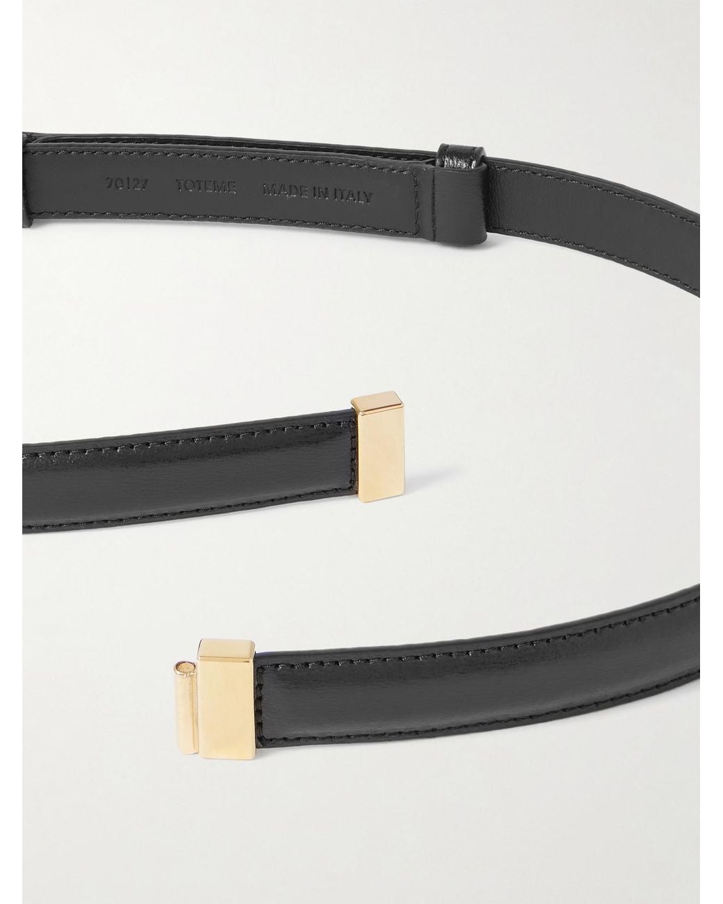 Totême  White Leather Belt