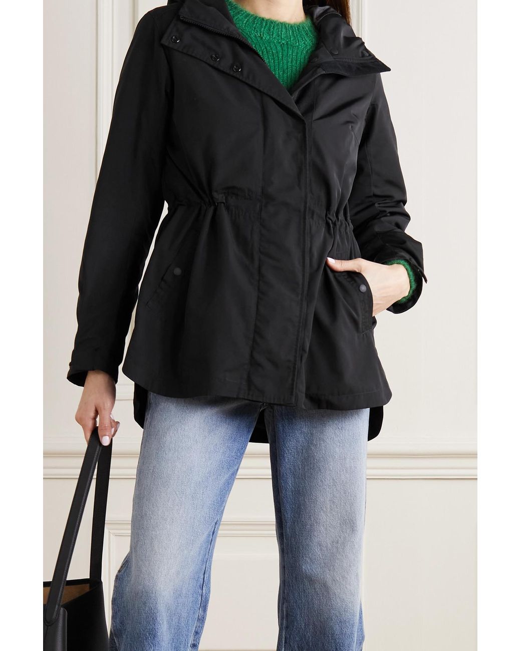 Canada Goose Goose Minden Hooded Shell Jacket in Black | Lyst