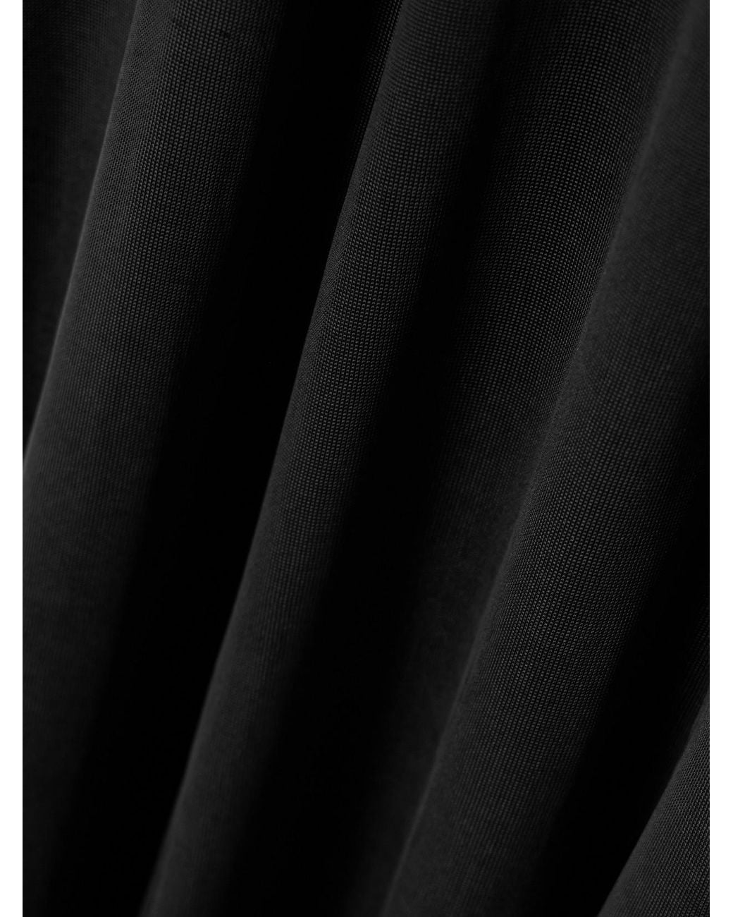 The Park Black Olivia Flowy Lyocell Maxi Skirt