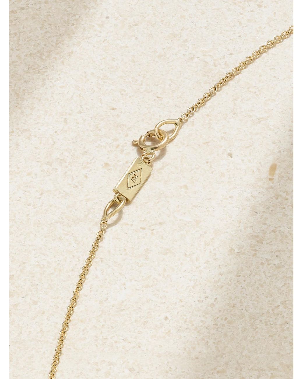 Jennifer Meyer Natural 18-Karat Diamond Necklace