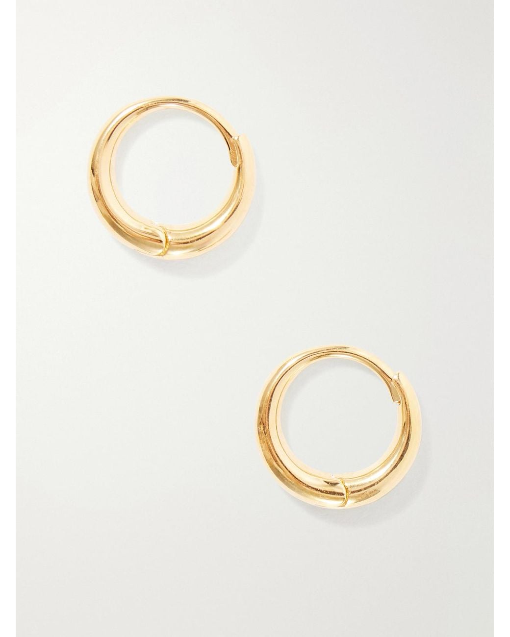 Sophie Buhai Metallic Medium Nouveau-Tone Sterling Hoop Earrings