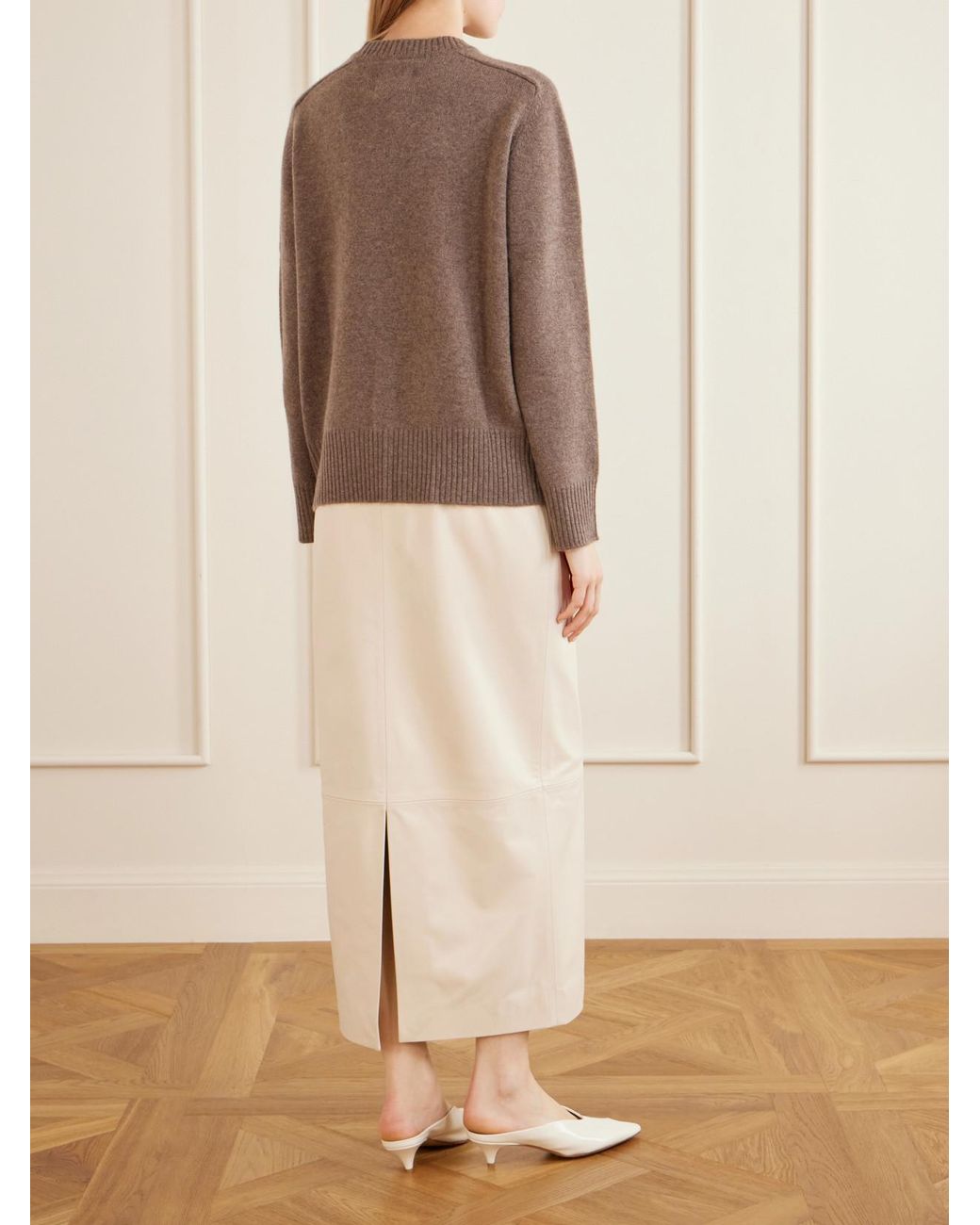 Loulou de Saison Brown Baltra Cashmere Sweater