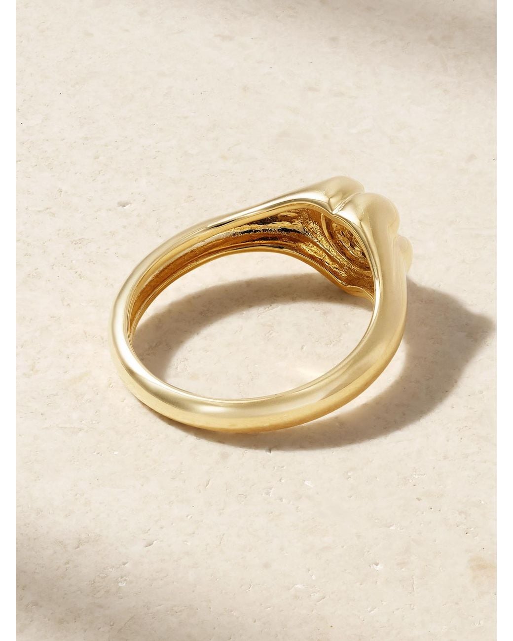 STONE AND STRAND Natural Crosby 10-Karat Diamond Ring