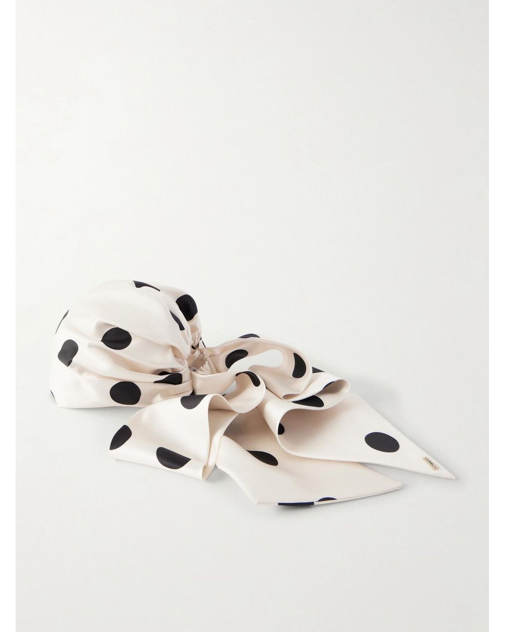 Eugenia Kim Natural Gigi Polka-Dots Headscarf