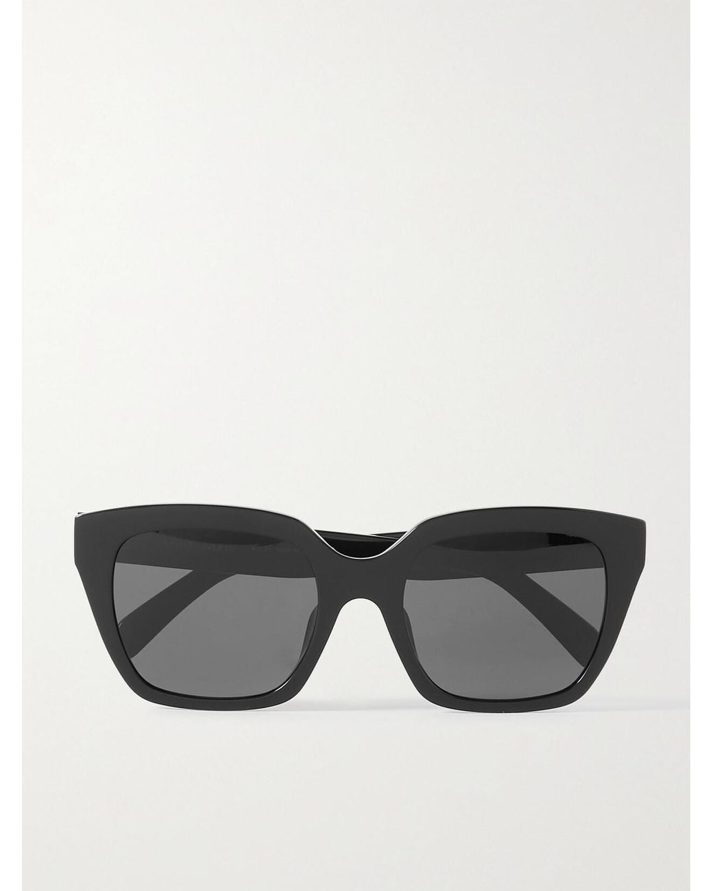 Céline Black Oversized Square-Frame Acetate Sunglasses