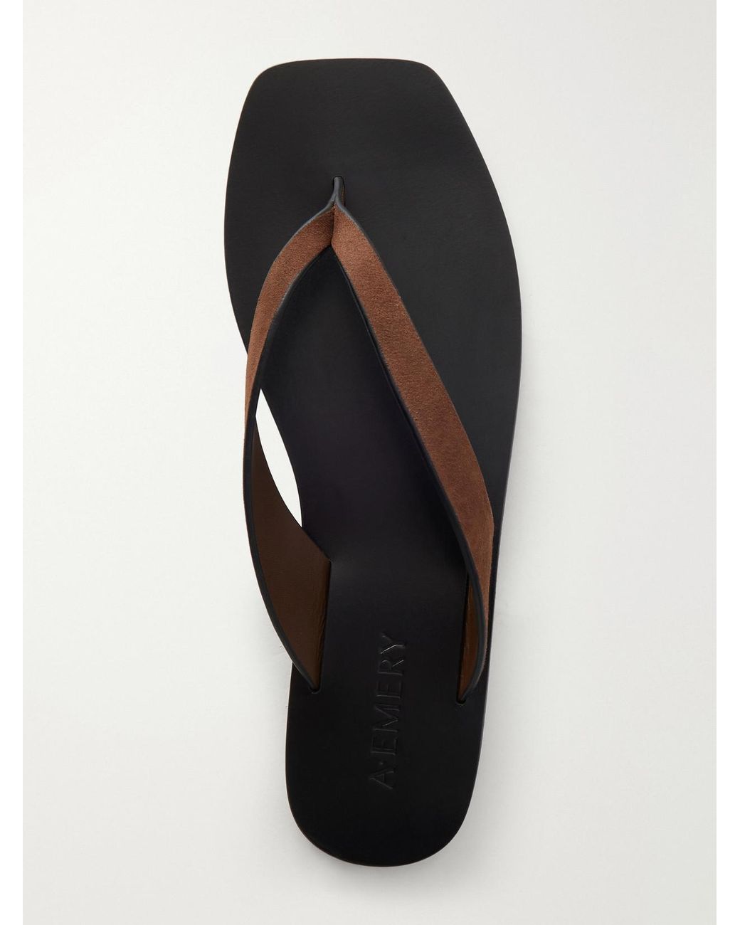 A.Emery Brown Kinto Suede Sandals