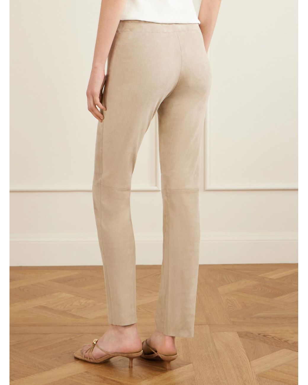 Stouls Natural Jacky Suede Leggings