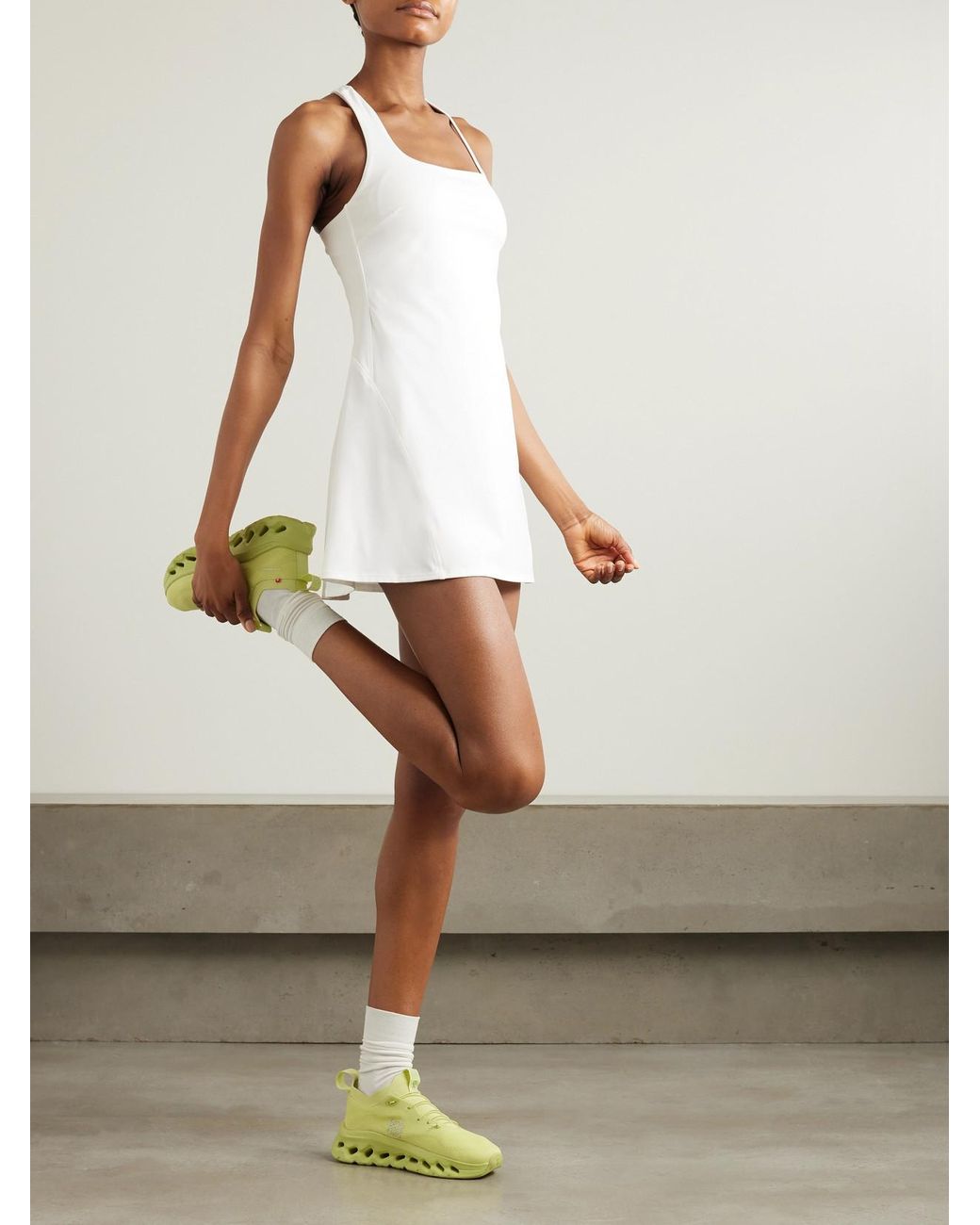lululemon athletica Lightweight Tennis Stretch Dress in White | Lyst UK