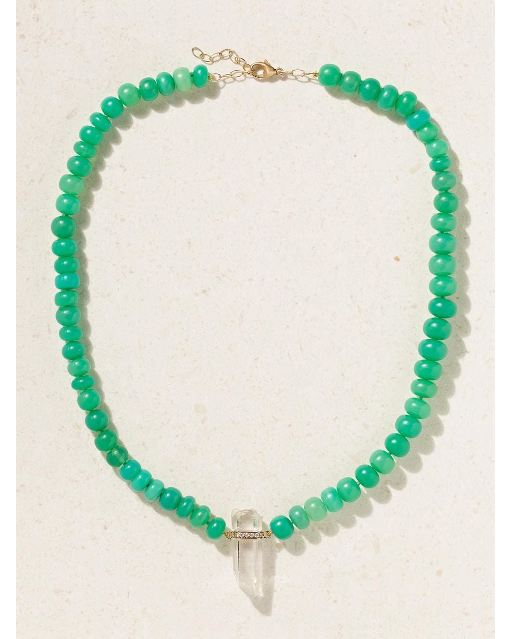 JIA JIA Green Multi-Stone Necklace