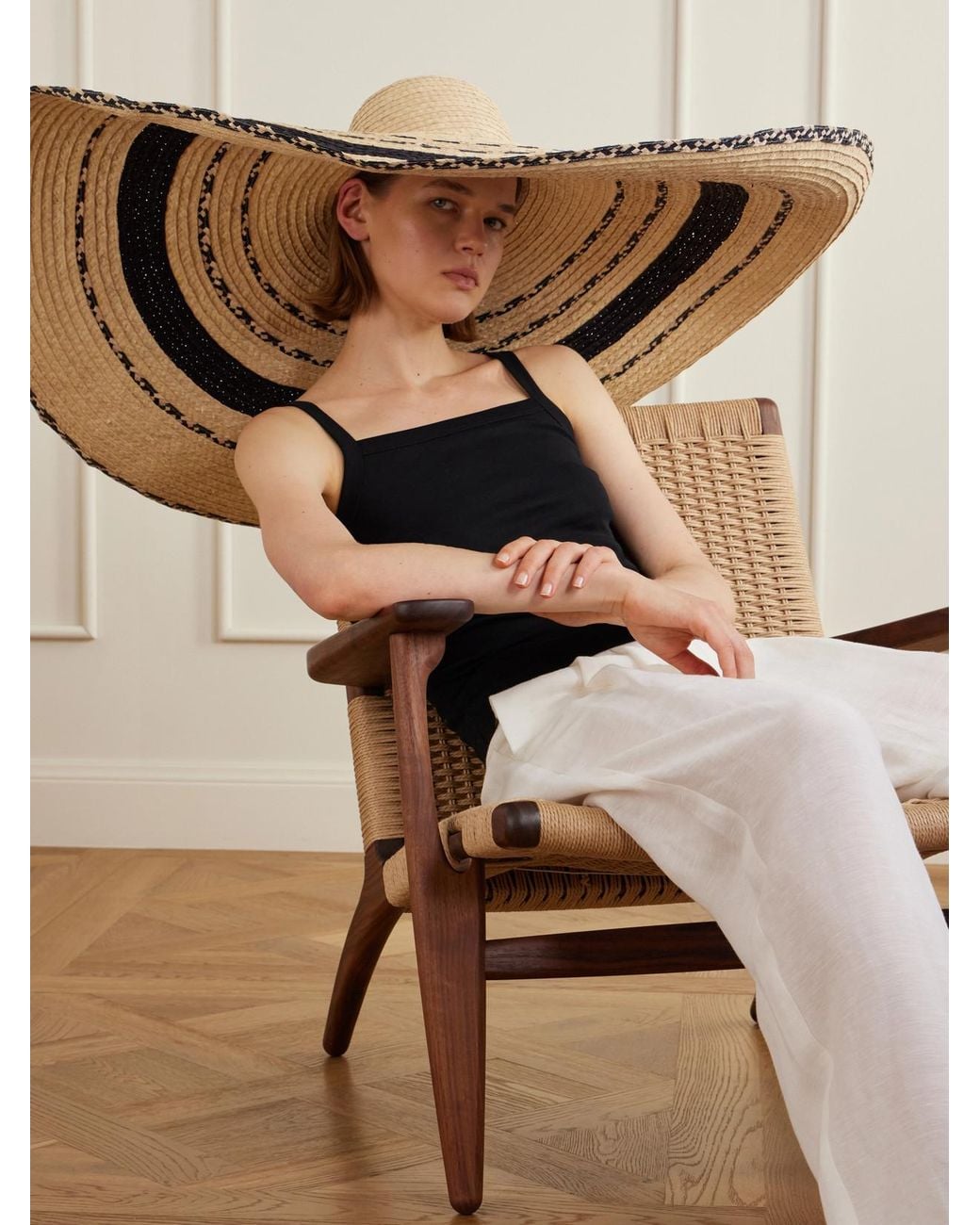 Gigi Burris Millinery Natural Ora Straw Sunhat