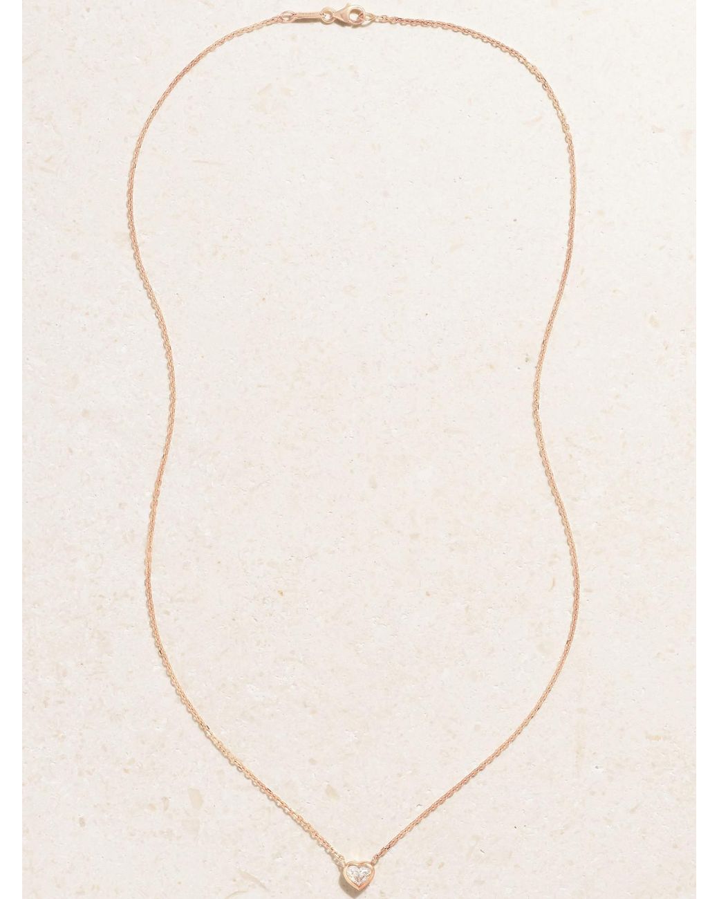 Anita Ko Natural 18-Karat Rose Diamond Necklace