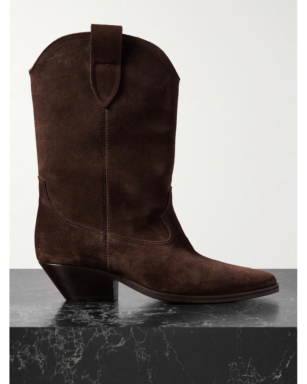 Isabel Marant Brown Duerto Suede Boots