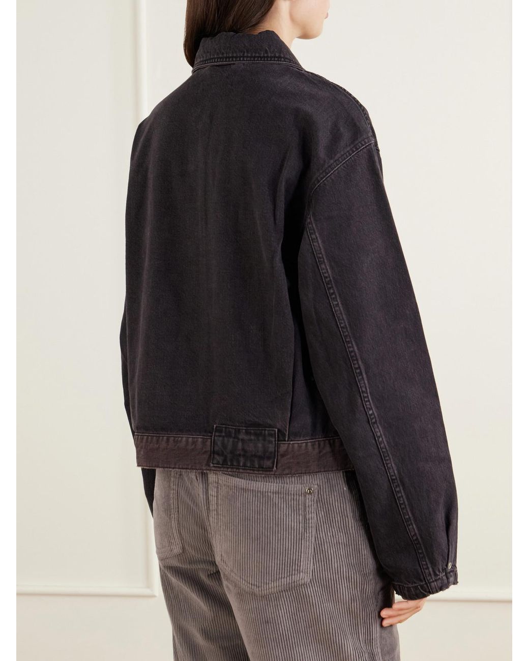 mfpen Black Decorator Denim Jacket