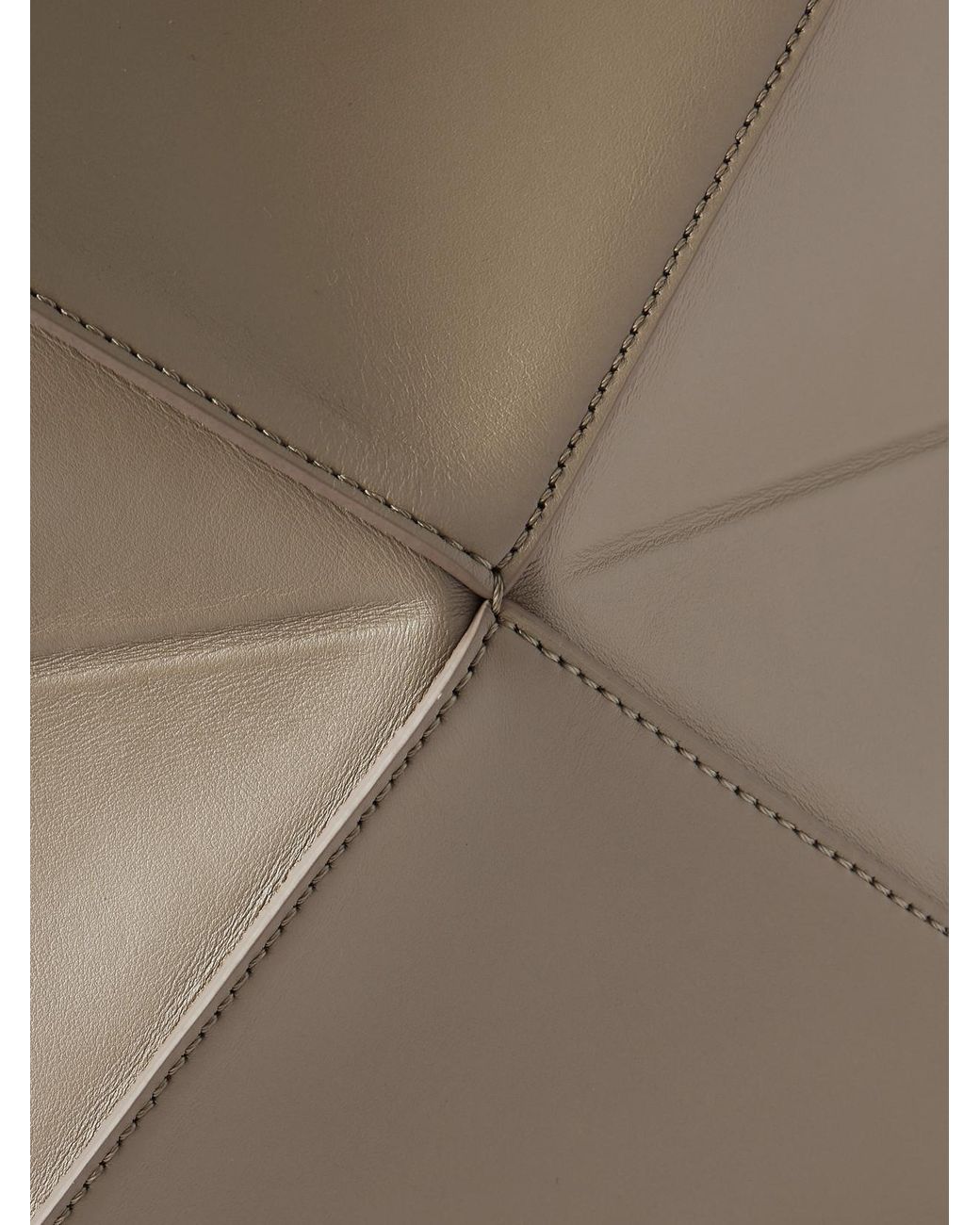 Loewe Natural Puzzle Fold Convertible Medium Leather Tote