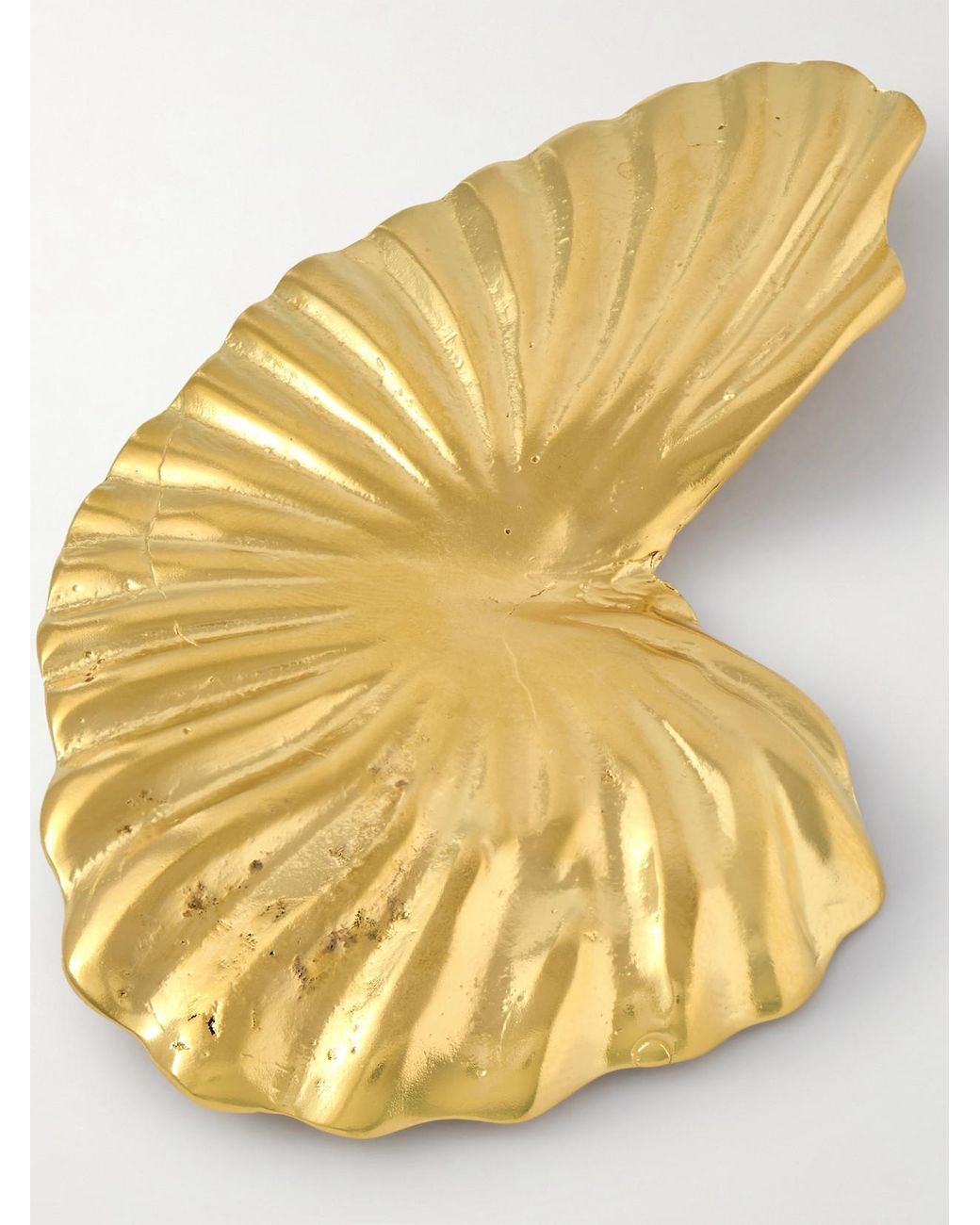 YSSO Metallic Birth Of Venus Vergoldete Brosche