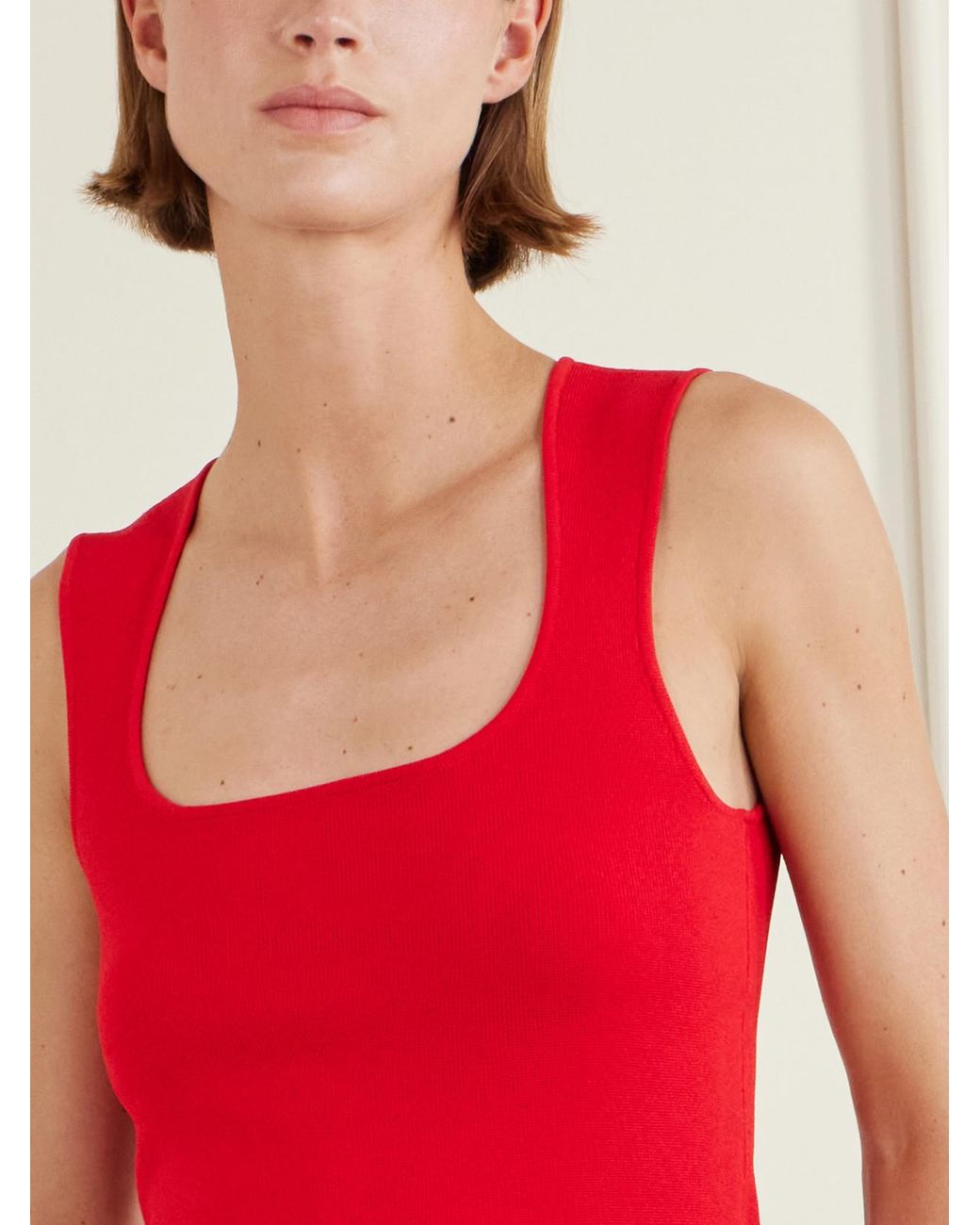 Rohe Red Knitted Tank