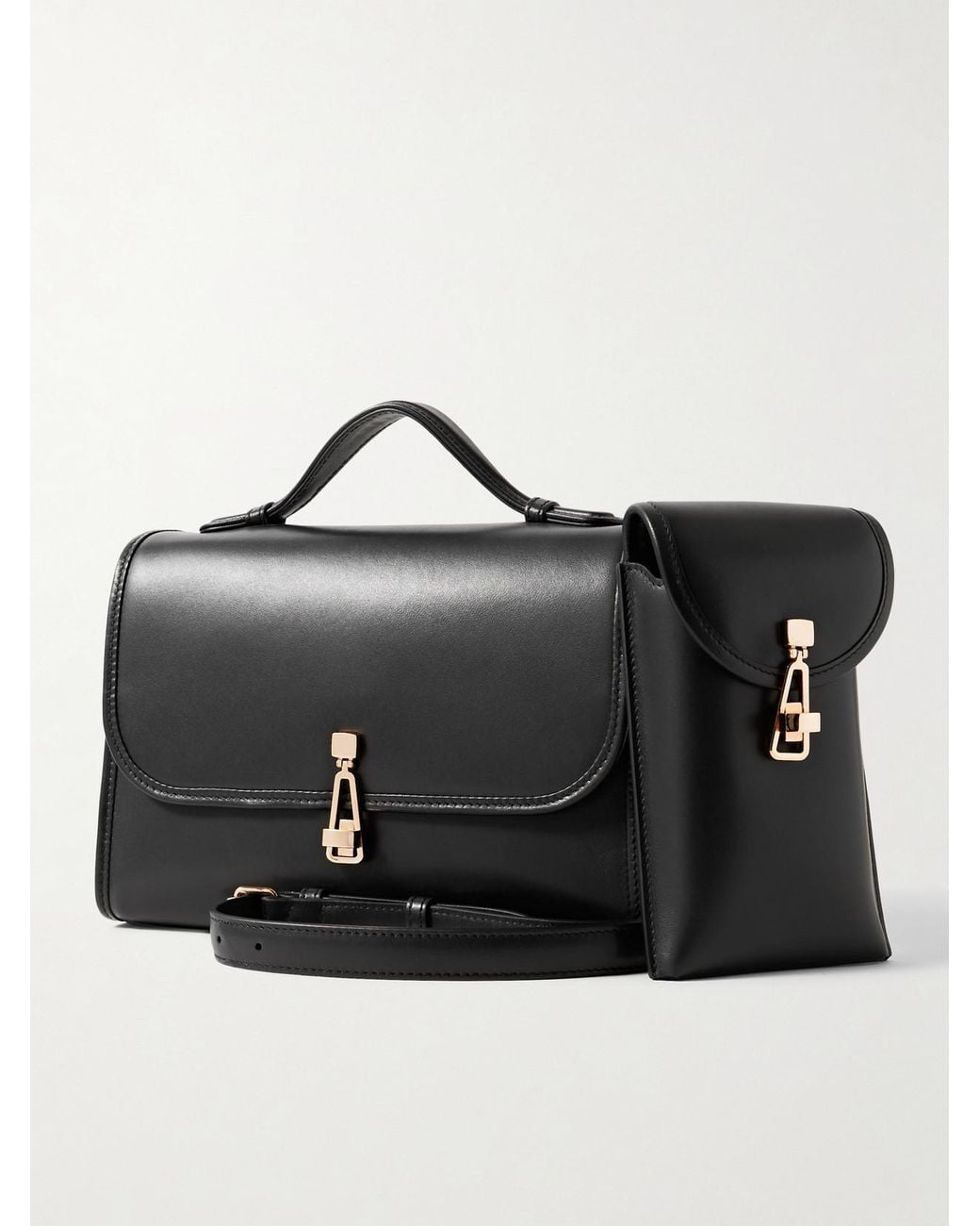 Gabriela Hearst Black Leather Pouch