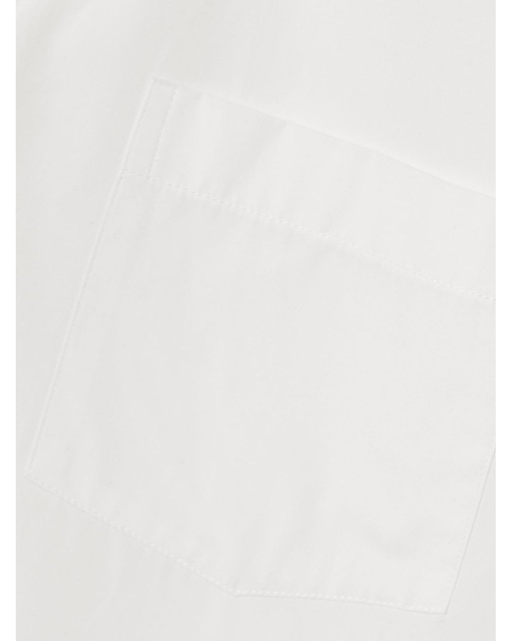 Agolde White Maria Mcmanus Oversized Organic Cotton-Poplin Shirt
