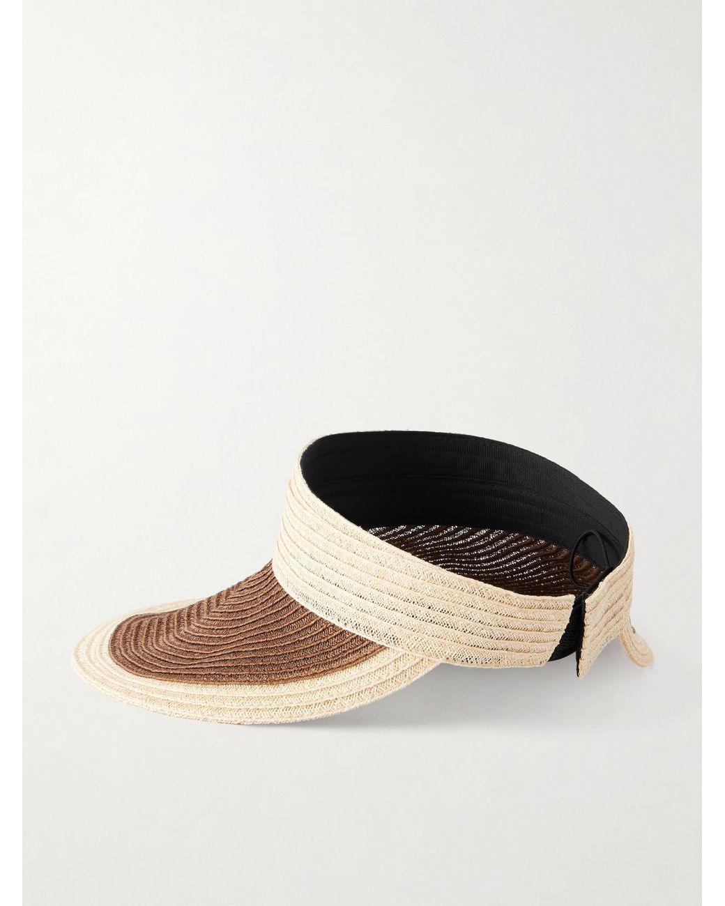 Eugenia Kim Brown Trixie Hemp Knitted Visor