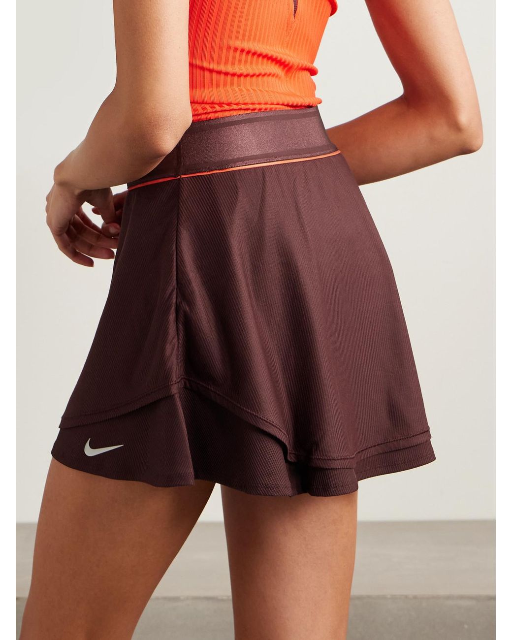 nike ribbed tennis skirt