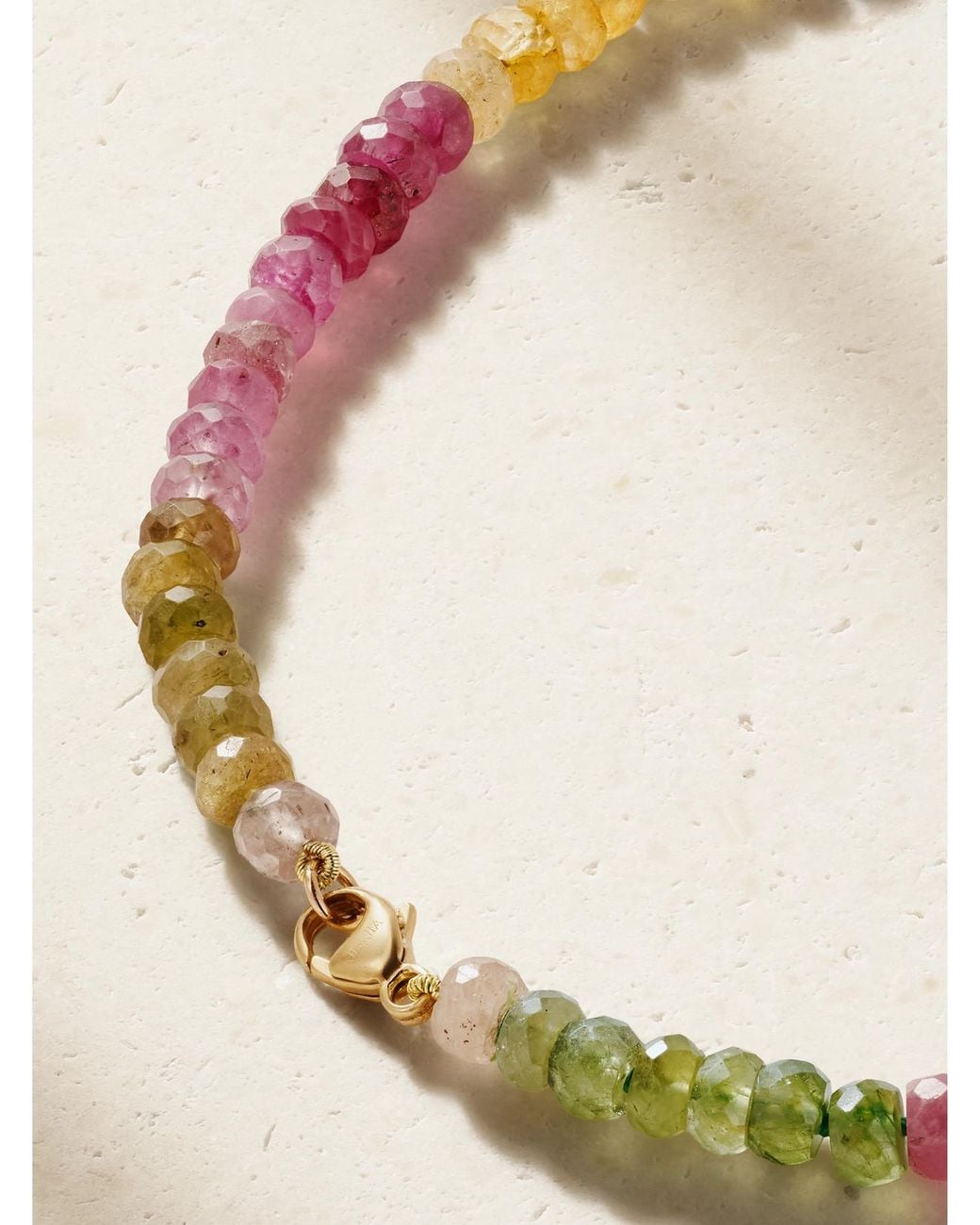 JIA JIA Natural Arizona Jumbo 14-Karat Sapphire Necklace