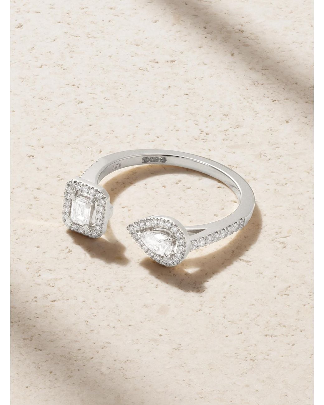 Messika Natural My Twin Toi & Moi 18-Karat Diamond Ring