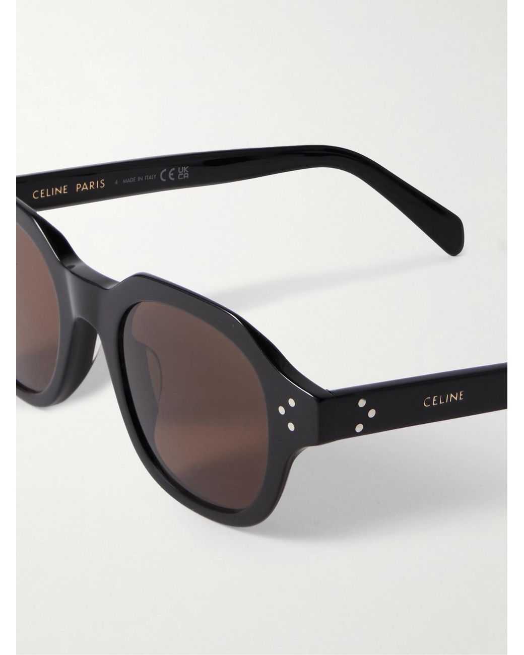 Céline Black D-Frame Acetate Sunglasses