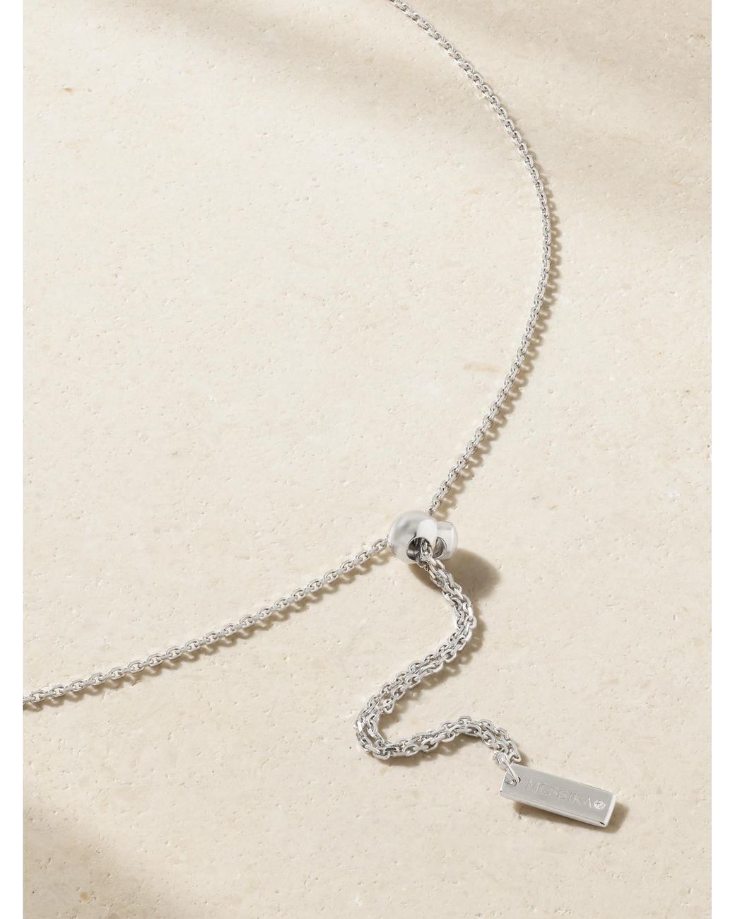 Messika Natural Move 10Th 18-Karat Diamond Necklace