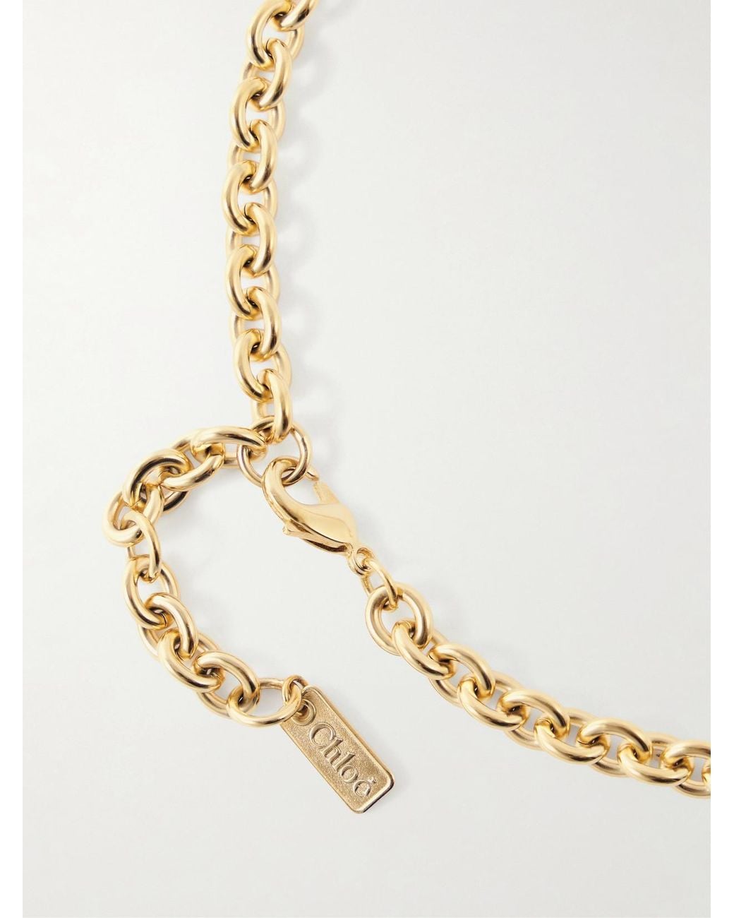 Chloé Natural Tulip-Tone Necklace