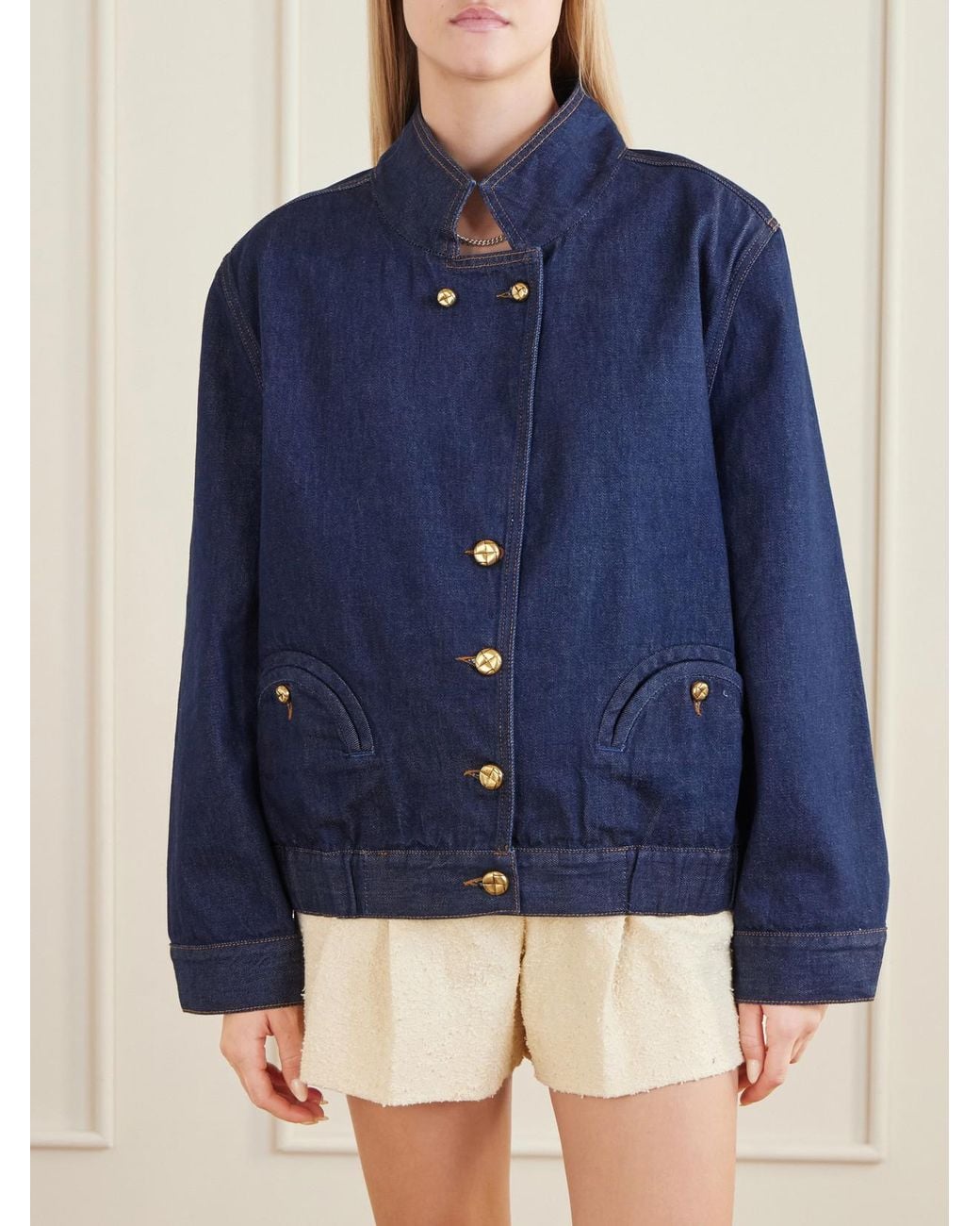 Blazé Milano Blue Cleo Denim Jacket