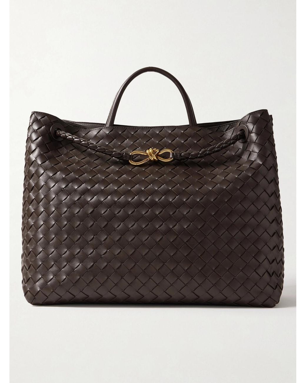 Bottega Veneta Black 'Andiamo Large' Tote Bag