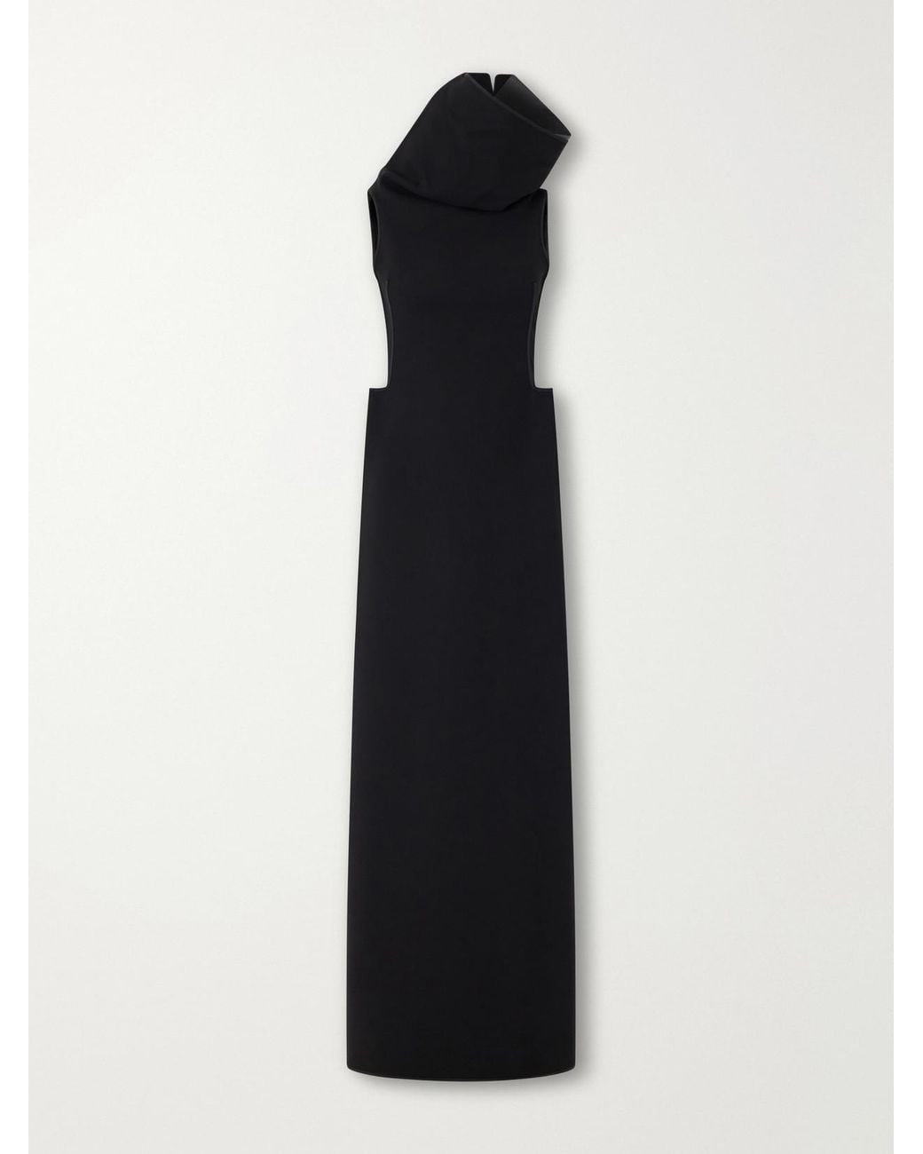 Maticevski Black Prowess Crepe Gown