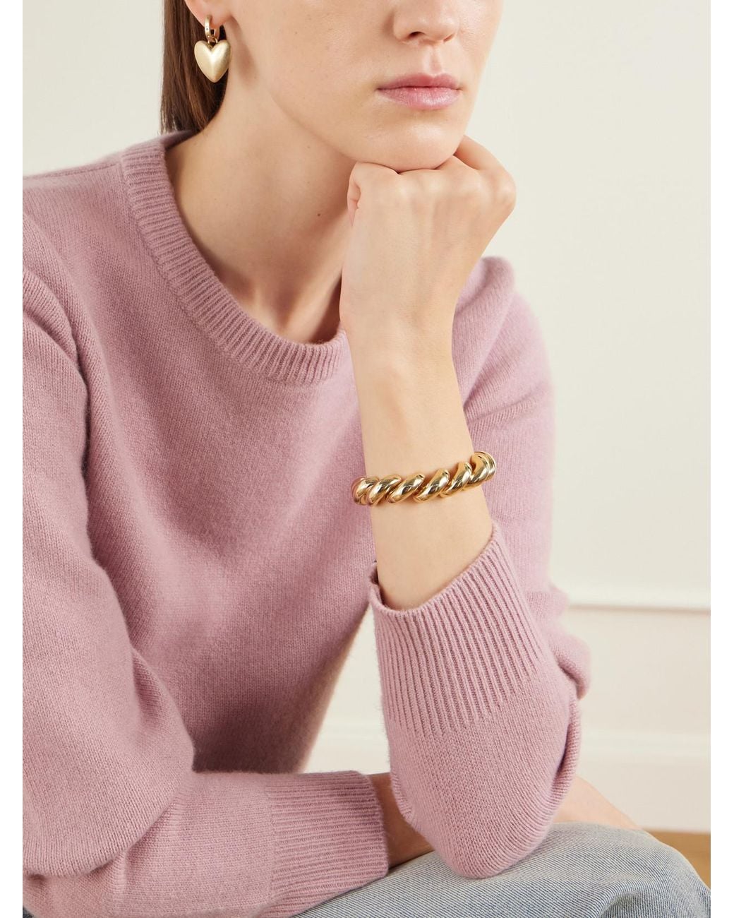 Roxanne Assoulin Metallic The Comma-Tone Bracelet