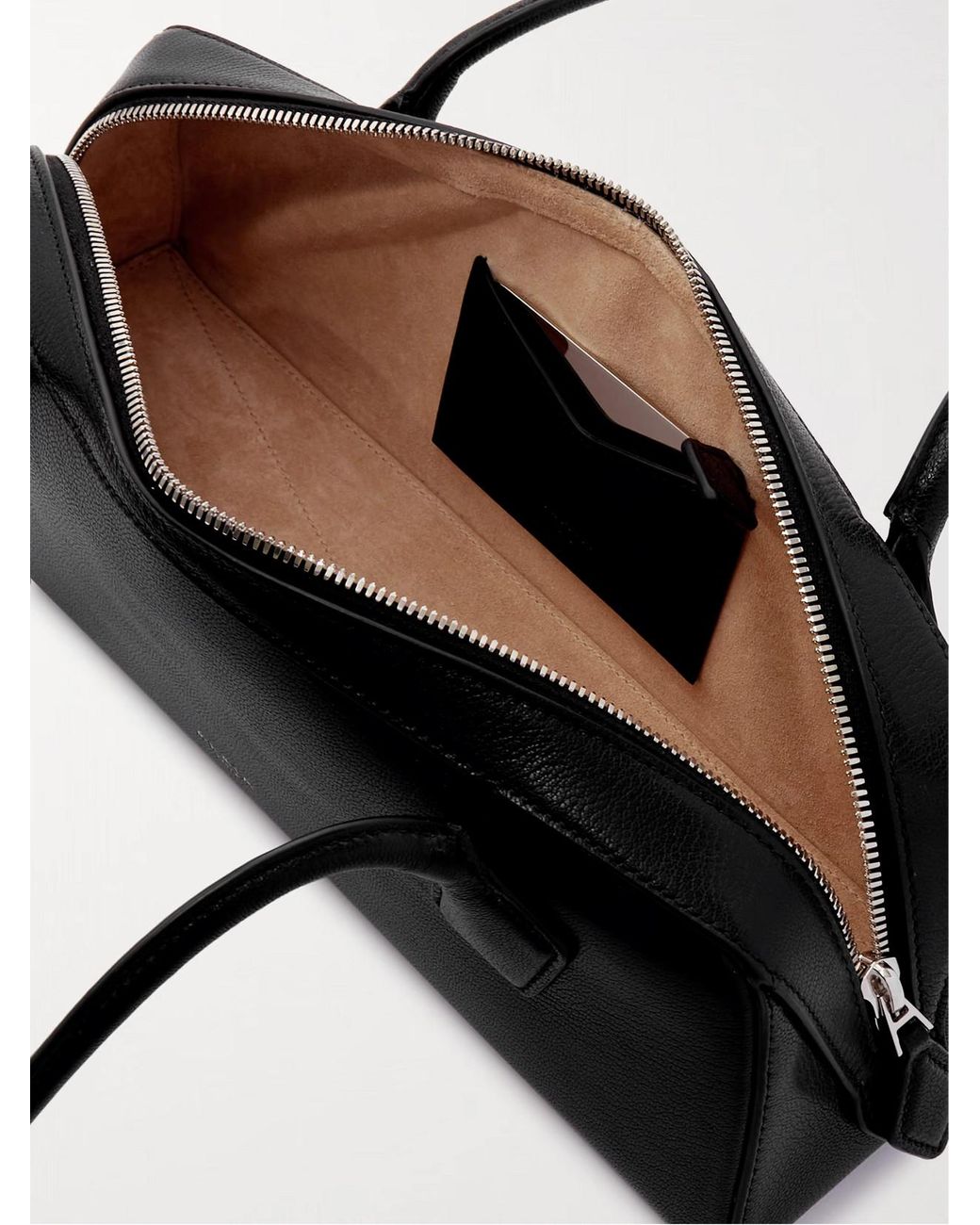 Alaïa Black Le Teckel Textured-Leather Shoulder Bag