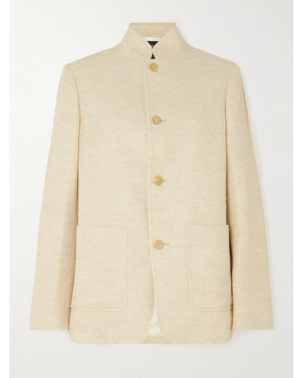 Loro Piana Natural Woven Jacket