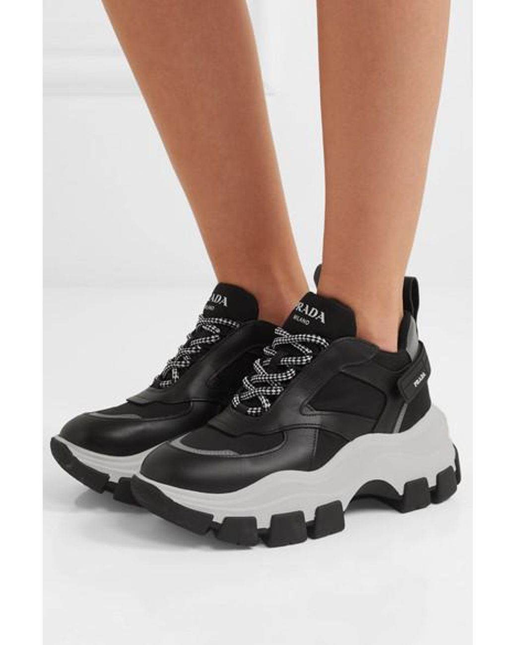 prada nylon trainers