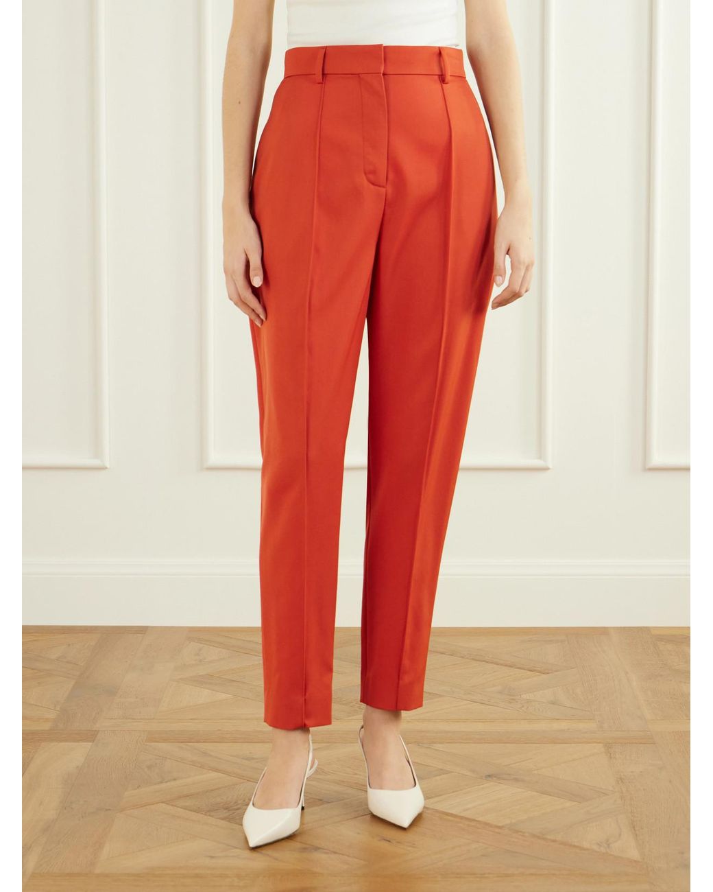 Stella McCartney Tapered Wool Pants