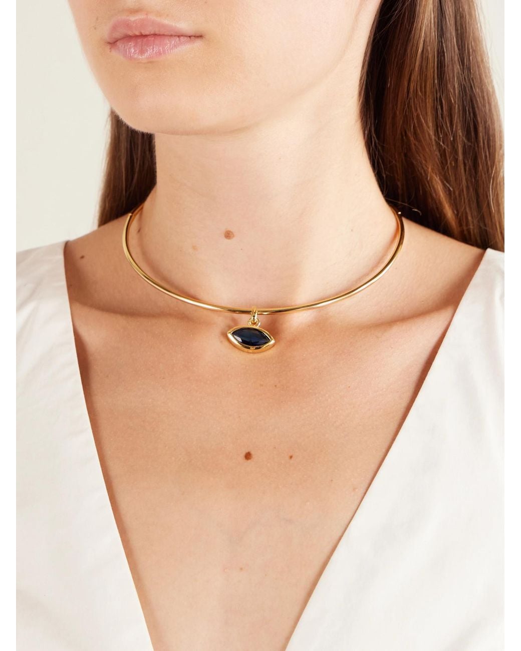 Joolz by Martha Calvo Natural Protection-Toned Sapphire Necklace
