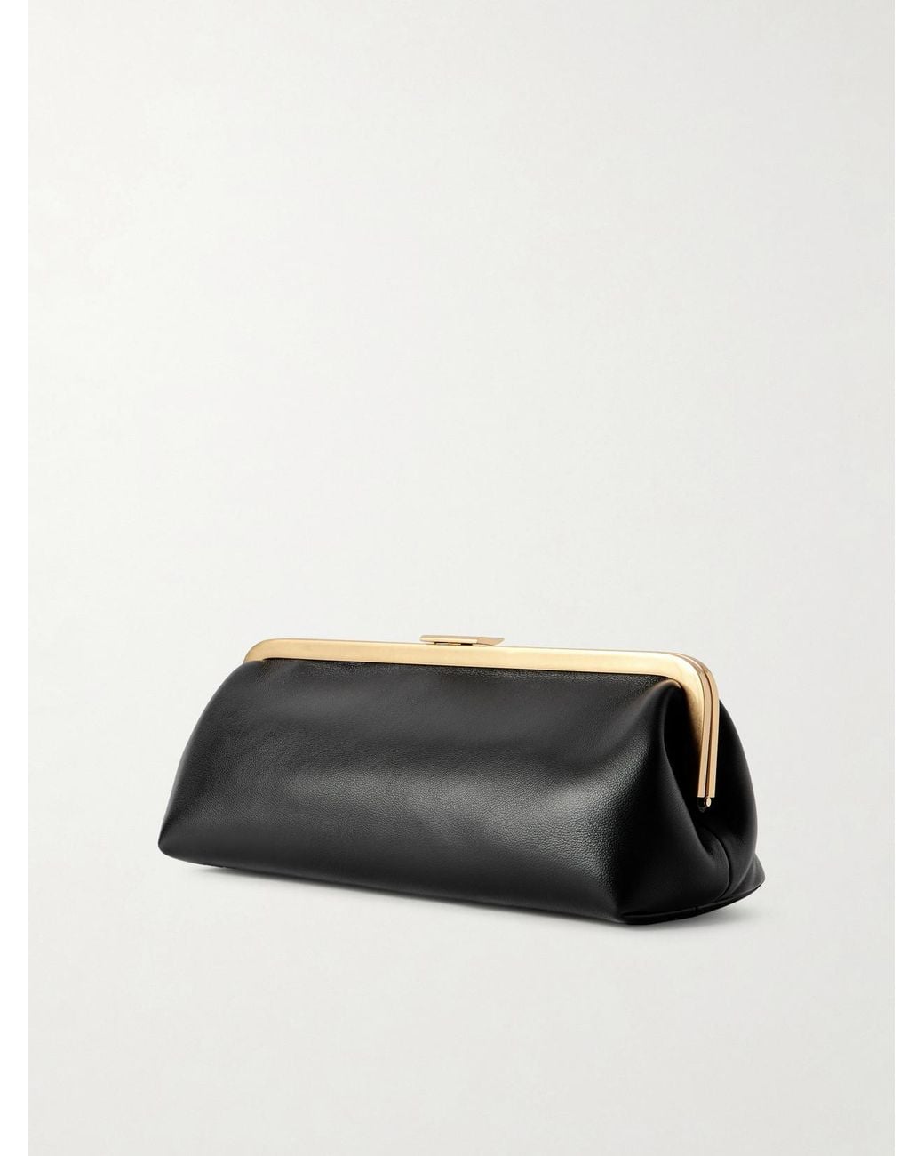 Proenza Schouler Black Amory Leather Clutch