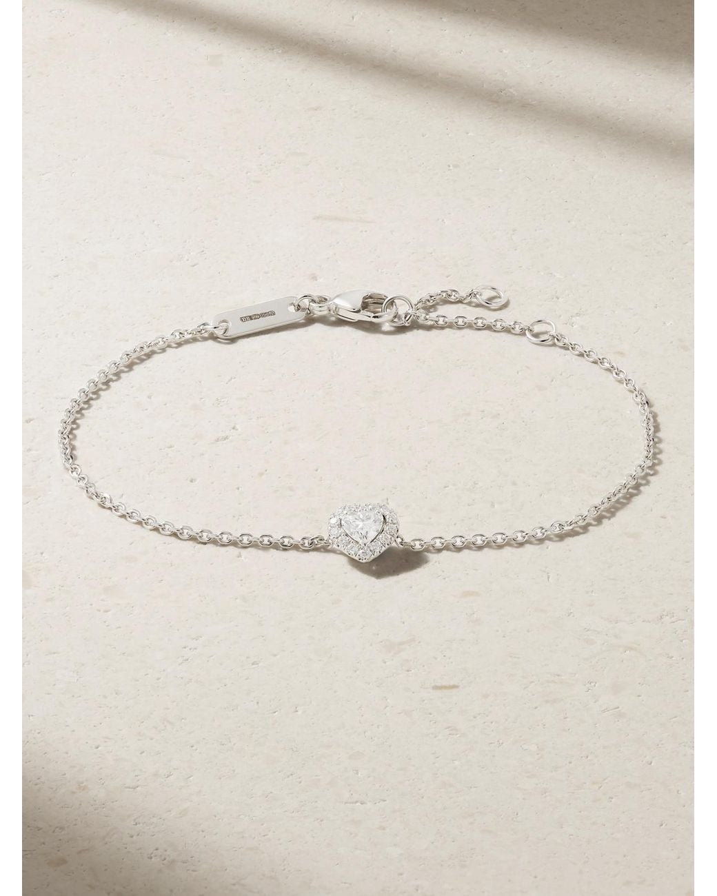 De Beers London Natural Aura Solitare -Karat Diamond Bracelet