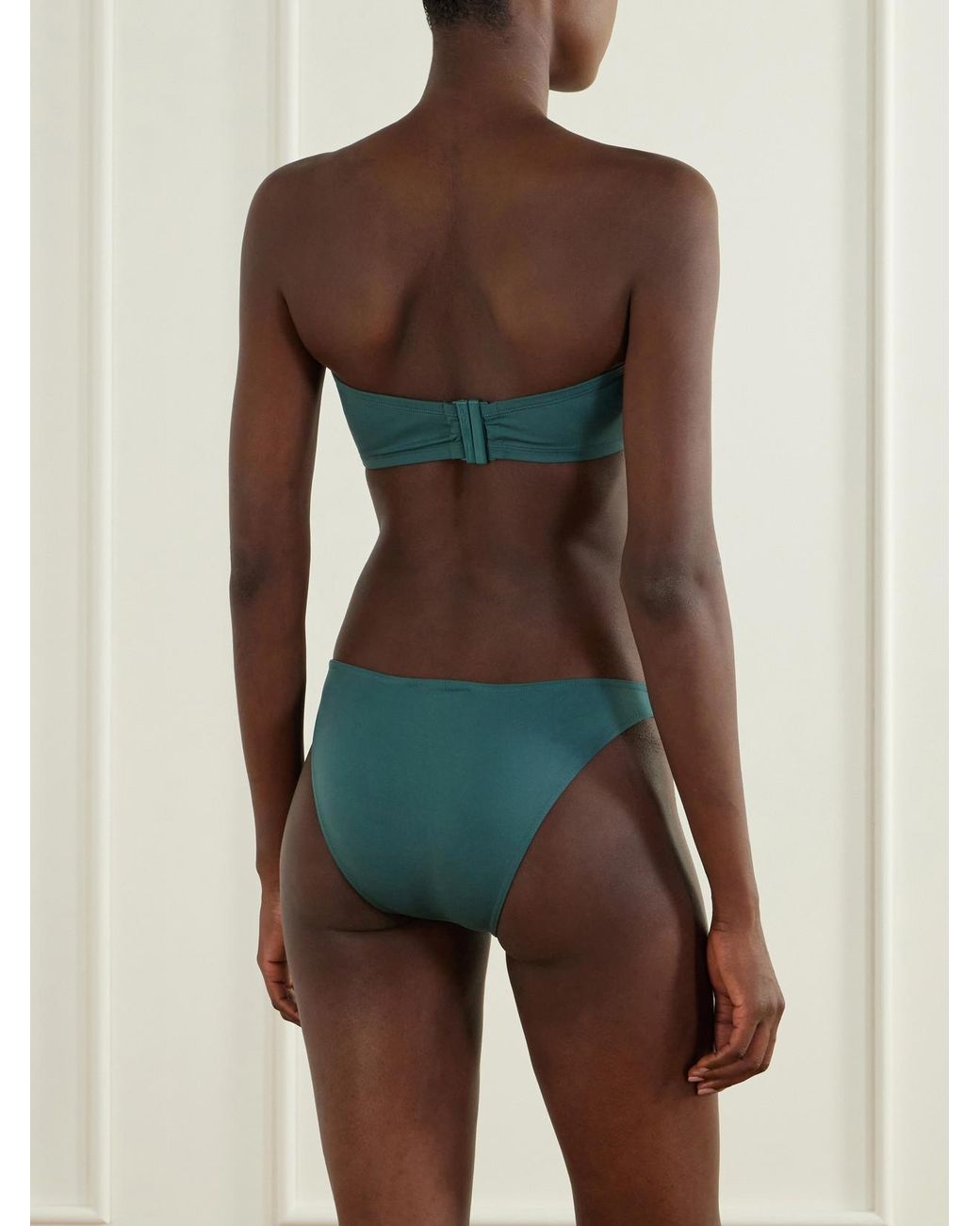 Eres Green Les Essentiels Show Bandeau Bikini Top