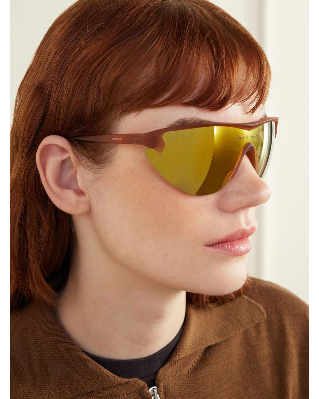 District Vision Natural Yukinori Range Finder D-Frame Acetate Sunglasses