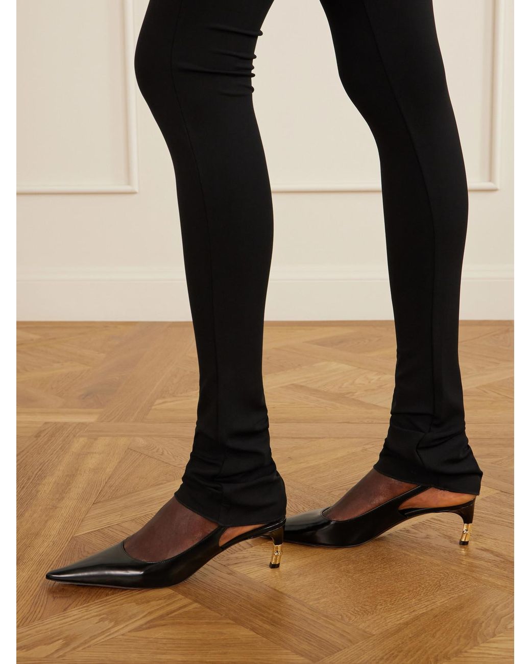 Gucci Black Castello 60 Leather Pumps