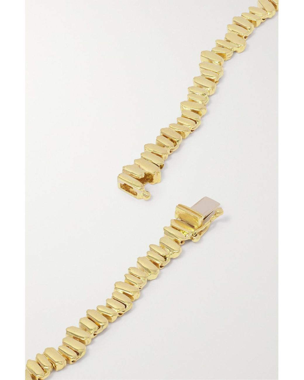 Suzanne Kalan Natural 18-Karat Emerald Tennis Necklace